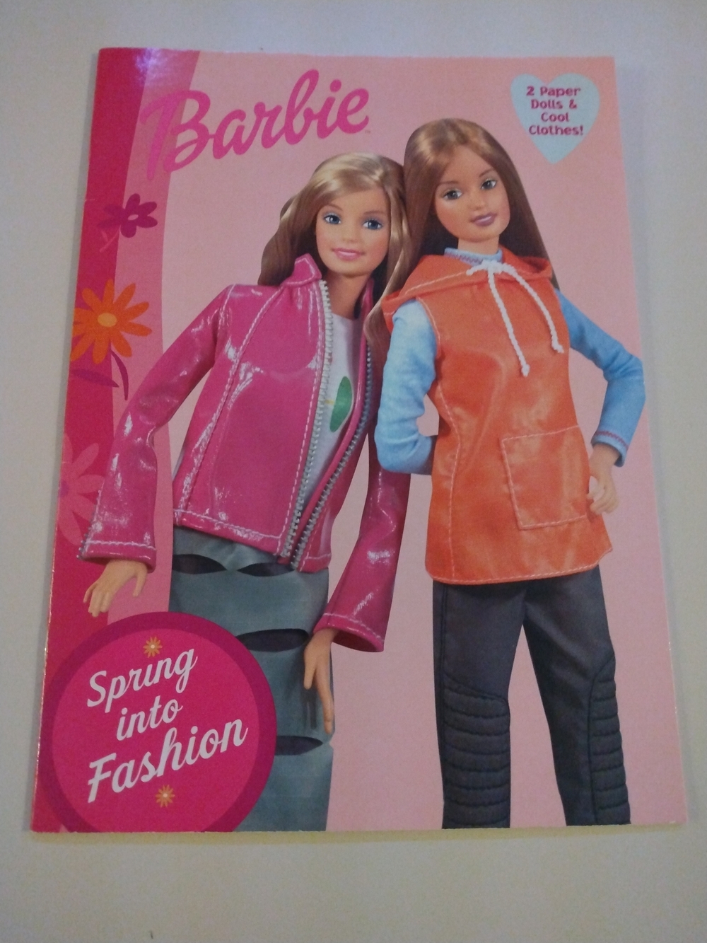 Barbie Spring Into Fashion Paper Doll Book